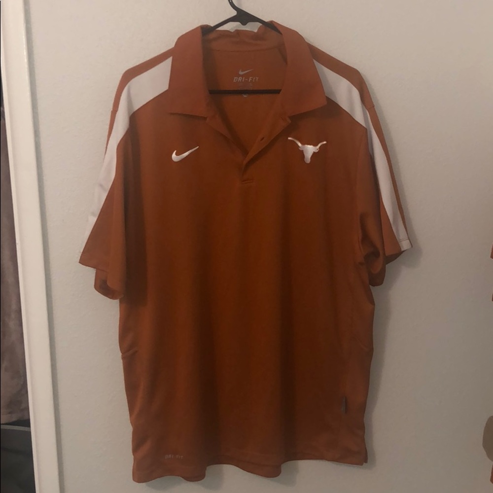 Men's Nike Texas Orange Texas Longhorns Polo